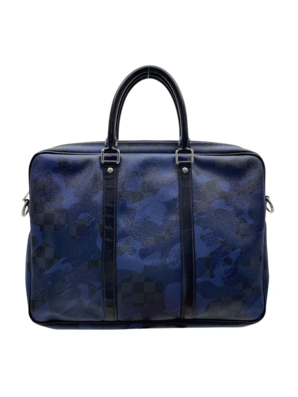 Louis Vuitton Porte Documents Voyage PM Damier Graphite Camouflage Business Bag